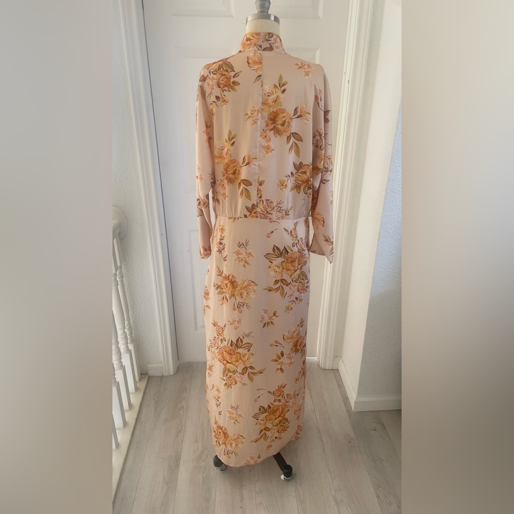 MANGO FLORAL PRINT DRESS. - Picture 10 of 16